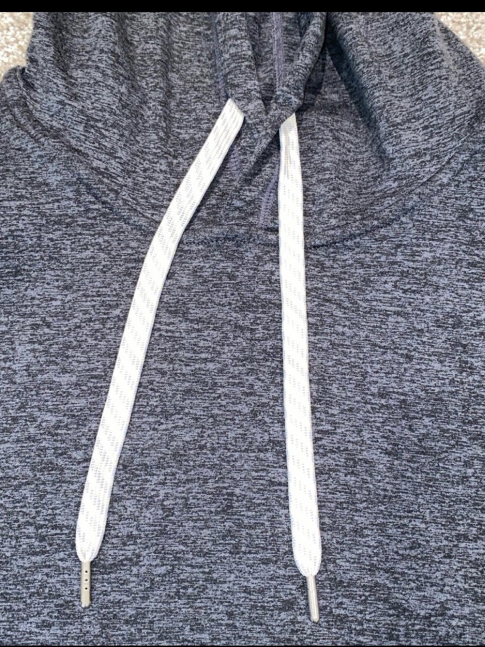 Vuori Halo Essential Hoodie Pullover DreamKnit Charcoal Gray Woman’s L - Picture 5 of 7